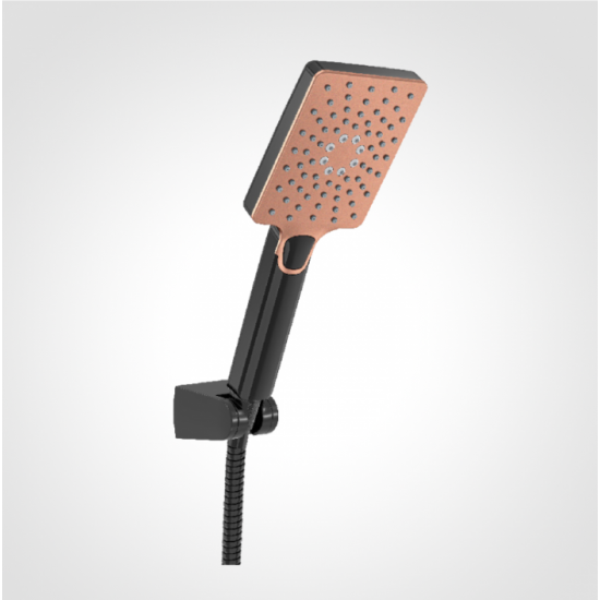 Τηλέφωνο Ντούζ Duscheline Pera DM-4289 Bronze Mat Black